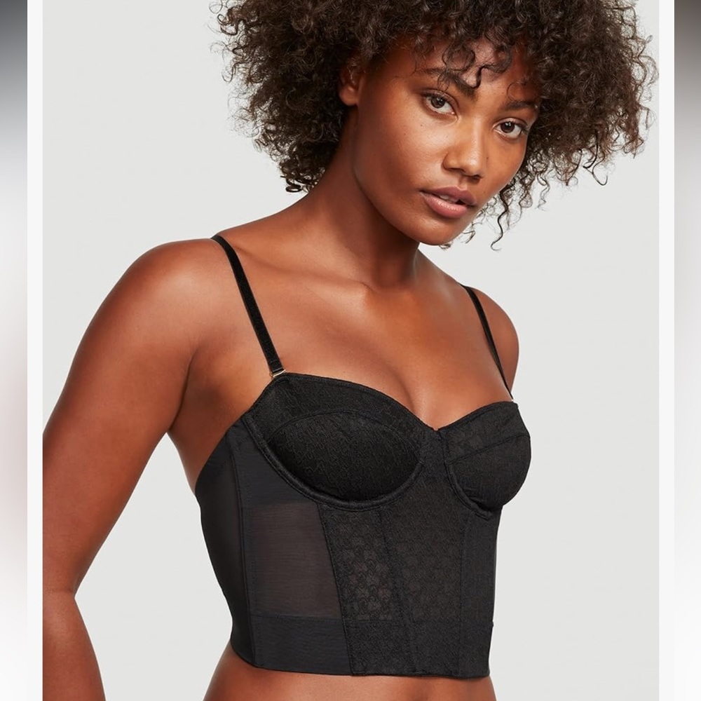 NWT Victoria's Secret VS Archives Monogram Bra Top